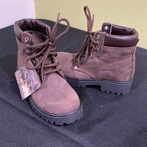 NWT Old West toddler 12, leather lace up boots